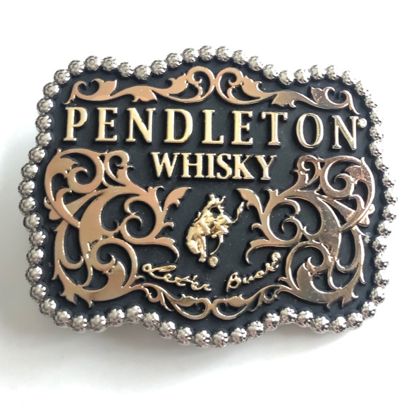 pendleton whiskey belt buckle